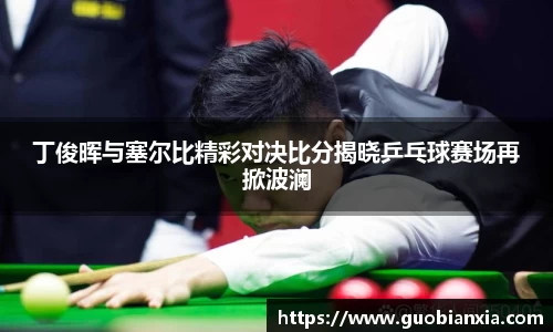 丁俊晖与塞尔比精彩对决比分揭晓乒乓球赛场再掀波澜