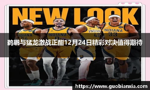 鹈鹕与猛龙激战正酣12月24日精彩对决值得期待